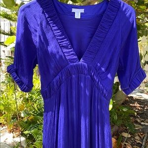 Vera wang blue dress